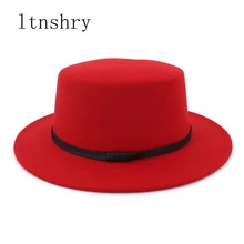 New Women hat Style Autumn Winter New Hats For Women Soft Wide Brim Wool Felt Bowler Fedora Hat Floppy Cloche Women's Party hat New Women hat Style Autumn Winter New Hats For Women Soft Wide Brim Wool Felt Bowler Fedora Hat Floppy Cloche Women's Party hat
