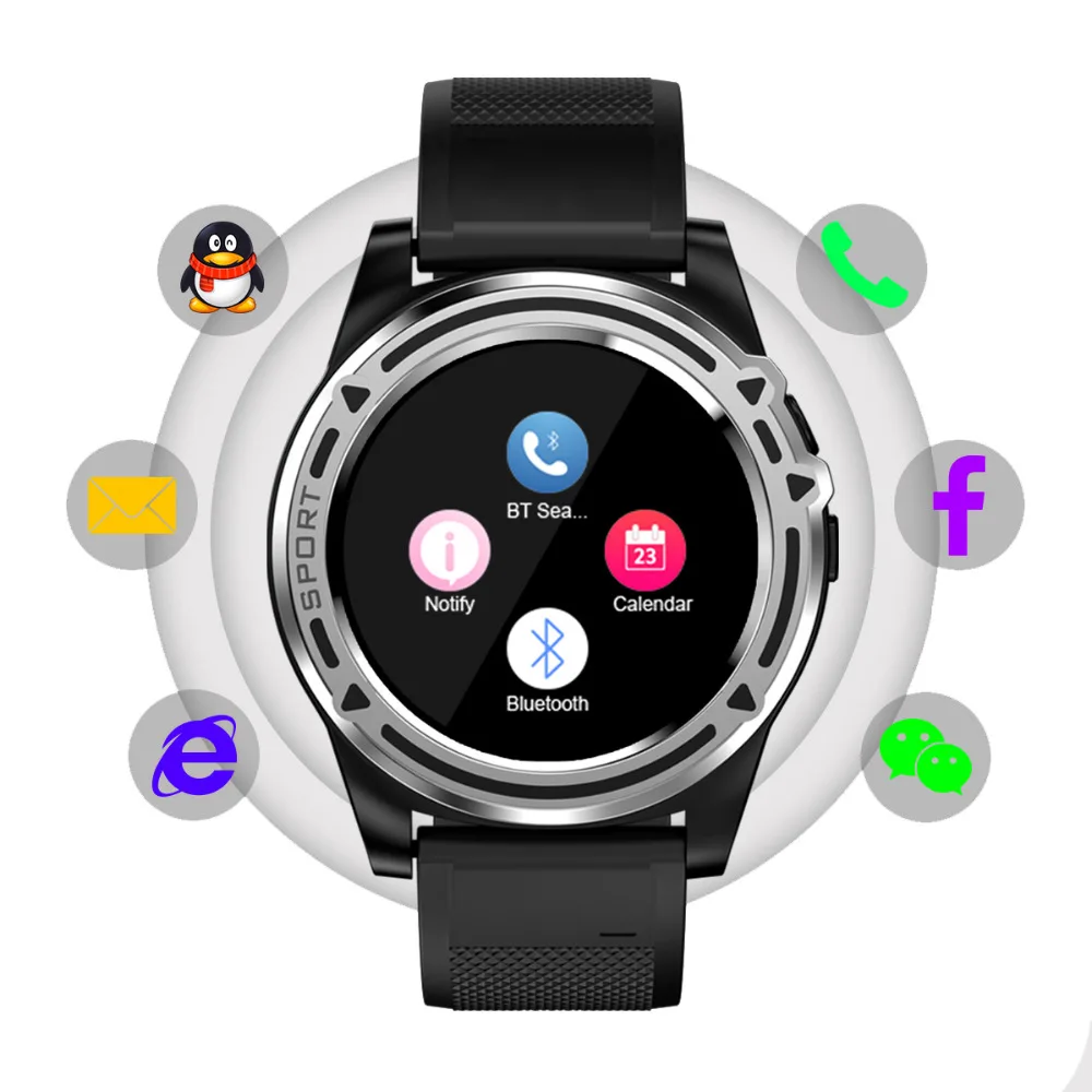 Bluetooth DT18 Smartwatch кремния Relogio Android Smart часы GSM Телефонный звонок Поддержка sim-tf Камера