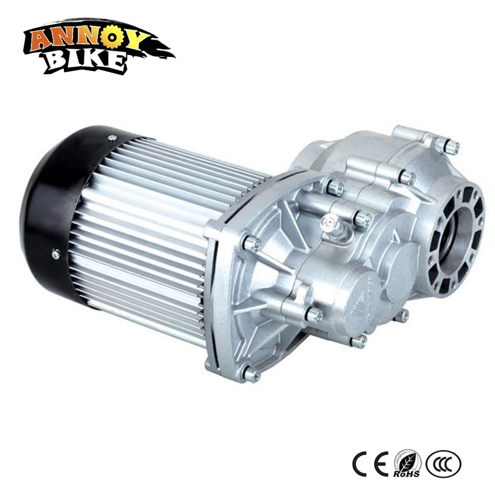 Flash Deal Electric Tricycle BLDC Motor Kit 1000W-2200W DC 48/60/72V 2850rpm High Speed Differential Motor for Engine BM1424HQF 8