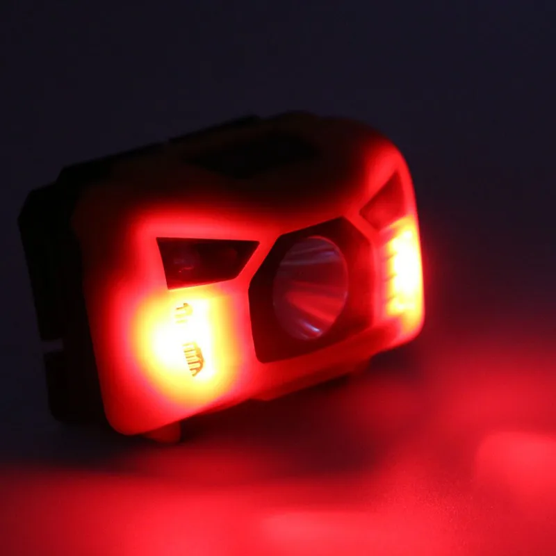 Горячий светодиодный налобный фонарь USB зарядка Фара Водонепроницаемый Головной фонарь жесткий свет тело движение зондирование открытый фонарь