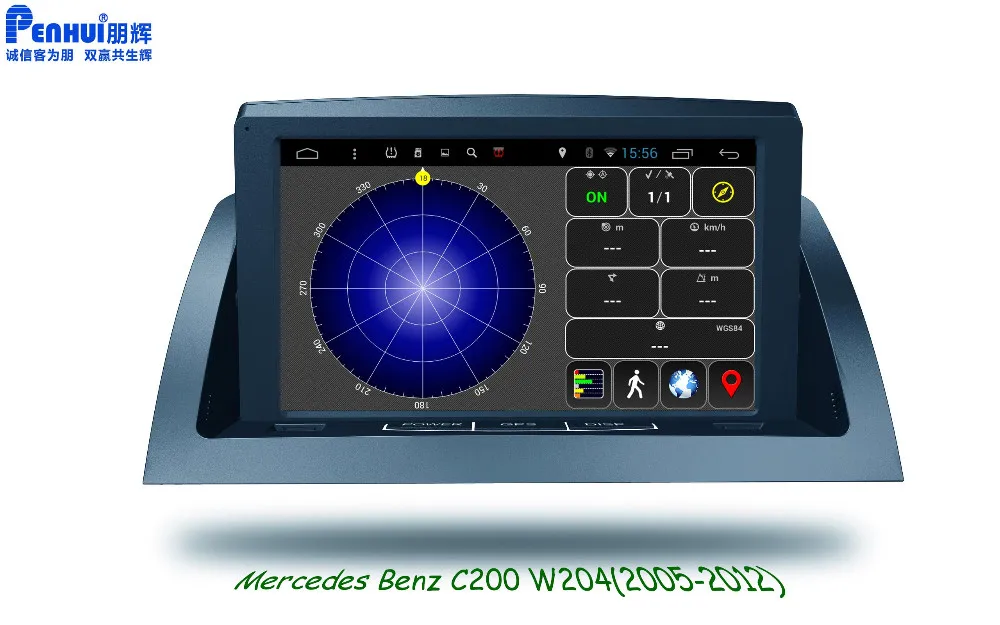 Benz C200 W204 GPS Test