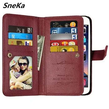 

For Huawei Honor 10 case on Honor 9 cover For Huawei Honor 9 cases flip wallet Multi-card leather PU retro protection phone bags