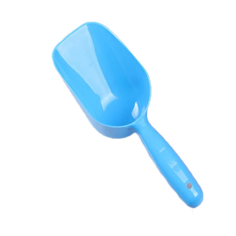 Image Hot Plastic Pet Dog Puppy Cat Bird Rabbit Rat Ferret Food Feeder Bowl Scoop Shovel Randomly For Small Puppy