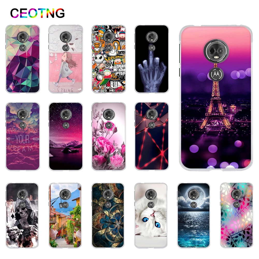 

Case for Motorola MOTO G6 Play Case Soft TPU Back Cover for Motorola Moto E5 Covers Silicone Phone Shells for MOTO G6 Play