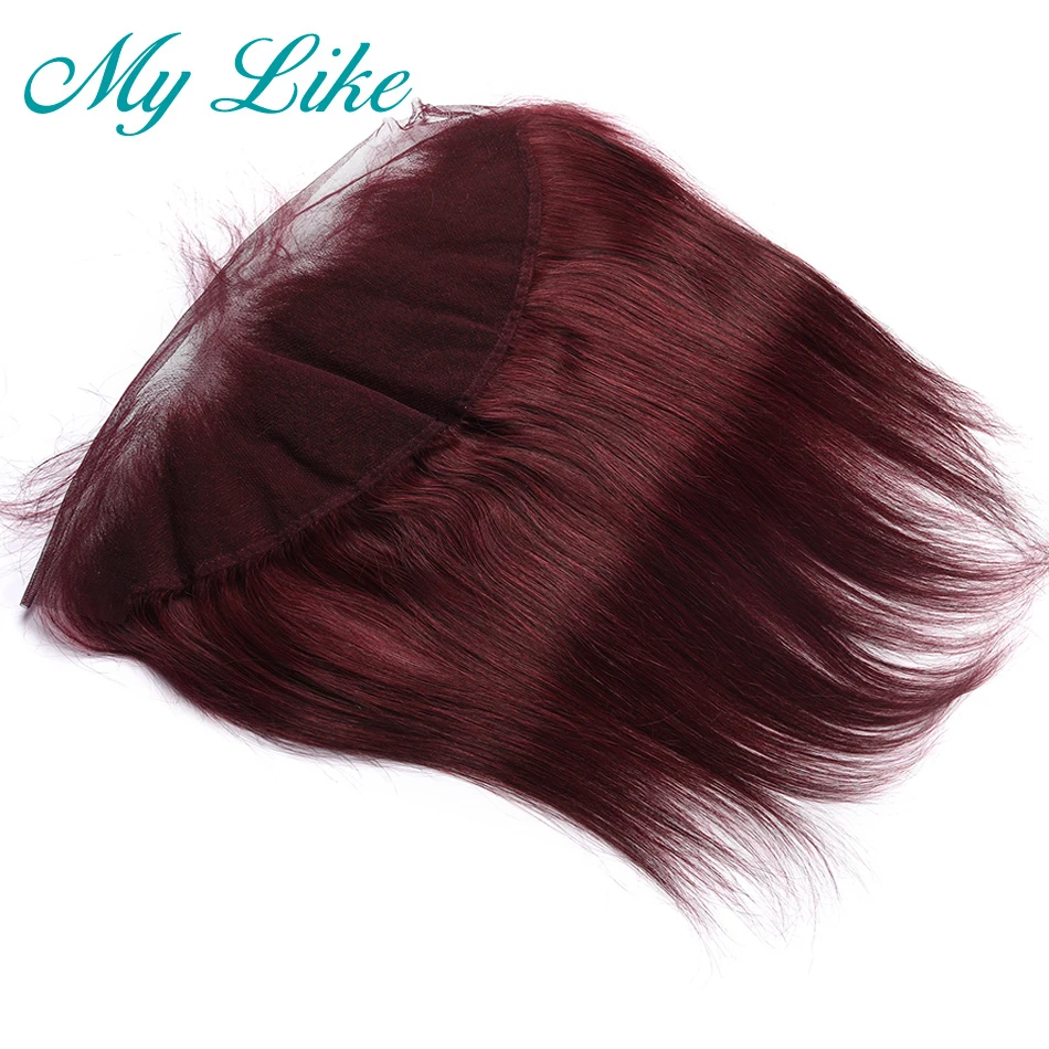 “ Frontal do Laço do Cabelo Orelha Fechamento Cabelo do Bebê