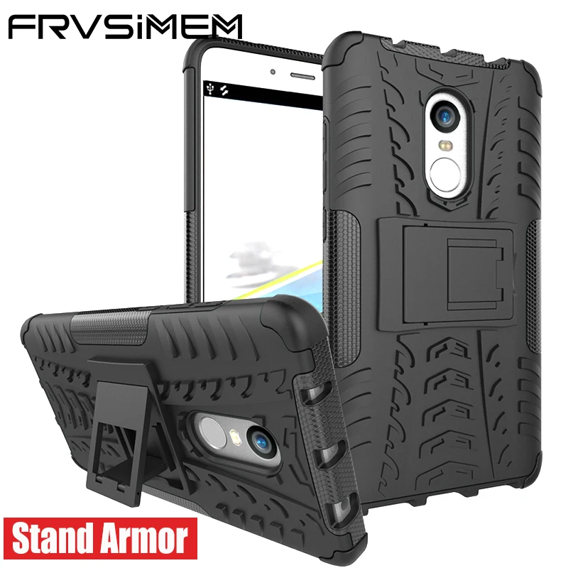 

Stand Case For XiaoMi RedMi 5 5A 6 6 PRO Prime Note 4X 4 5 Global Version S2 4A Armor Silicone Soft + Hard PC Case Cover