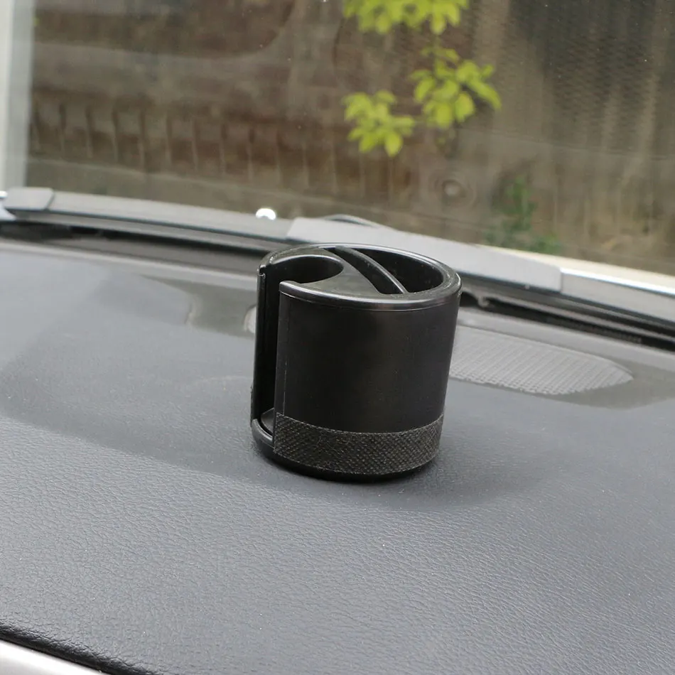 

ABS Black Interior Auto Car Card Coin Holder Box Storage Box for Hyundai Solaris I20 Ix25 I30 Ix35 I40 SantaFe Tucson