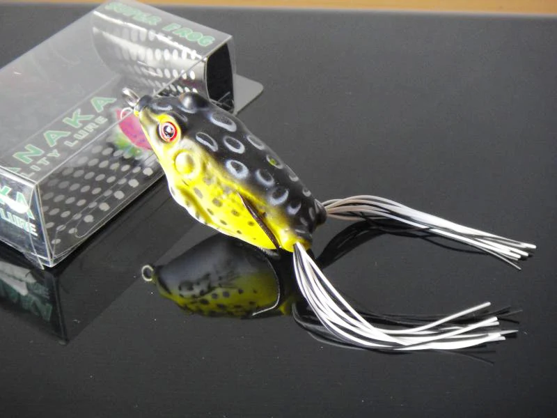 10 Pcs New Soft Topwater Bass Frog Lure Rubber Frog Fishing Lures