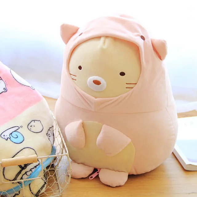 sumikko gurashi cat plush soft toy cute pillow blanket doll birthday