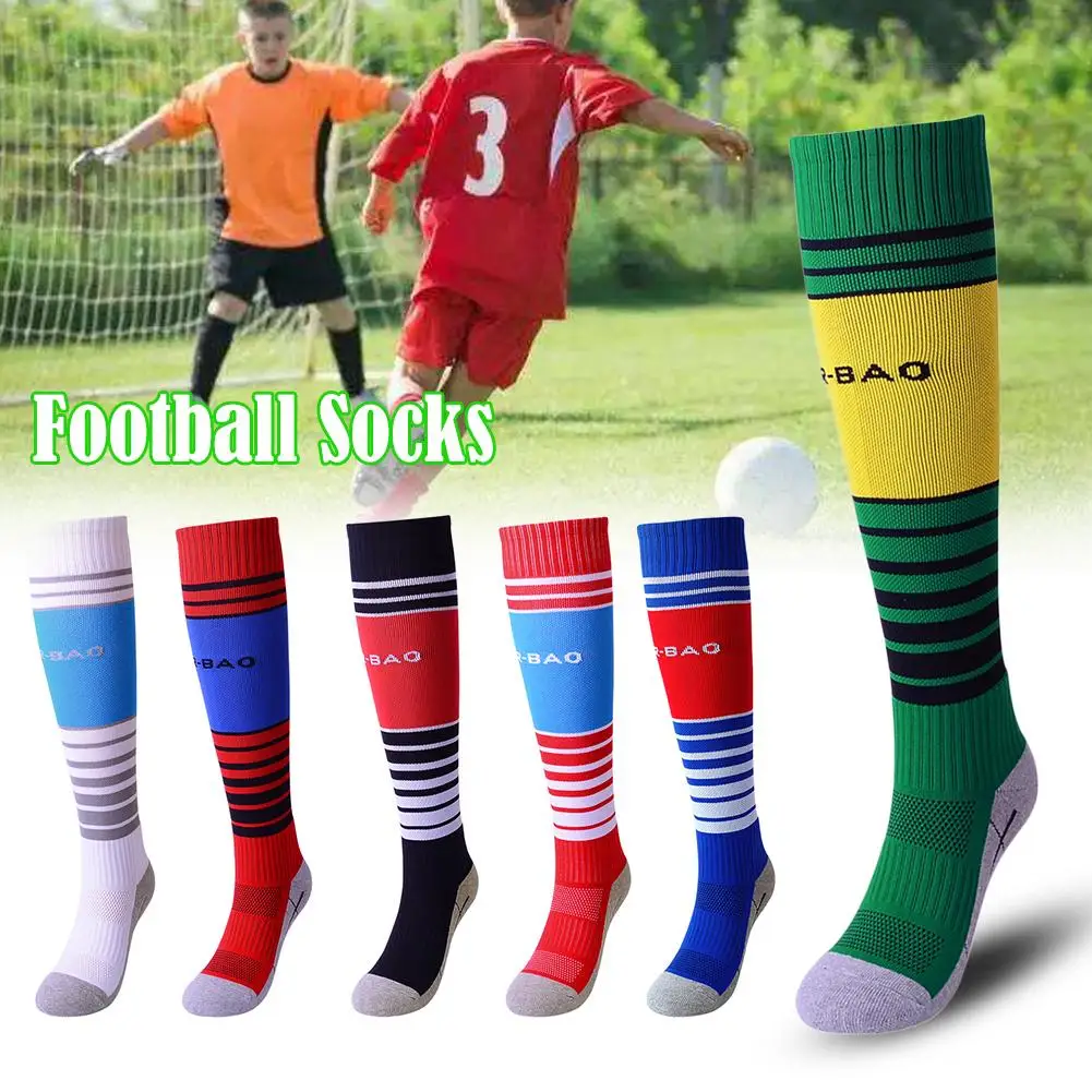 Cotton Men Male Football Socks Soccer Outdoor Running Basketball Socks