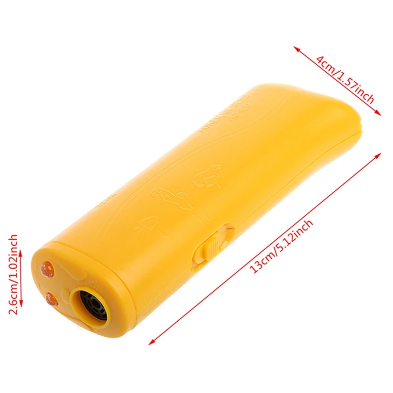 

3 in 1 Ultrasonic Anti Barking Stop Bark Dog Training Device Dog Repeller