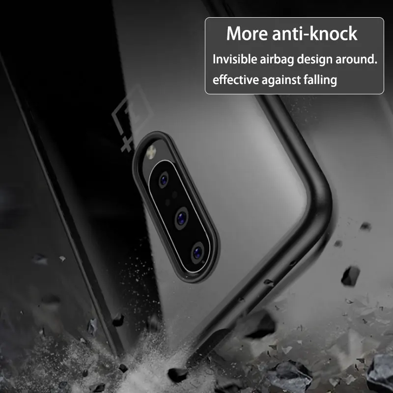 Прозрачный чехол для телефона oneplus 7 тонкий противоударный накладка 7t новый
