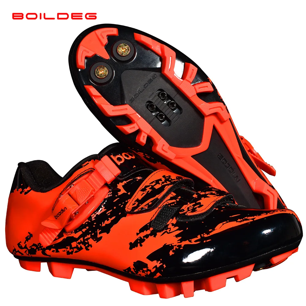 Boodun Cycling Shoes Ultralight Breathable Mountain Bike Locking Shoes Outdoor Sports Mtb Bicycle Professional Riding Shoes - Cycling Shoes