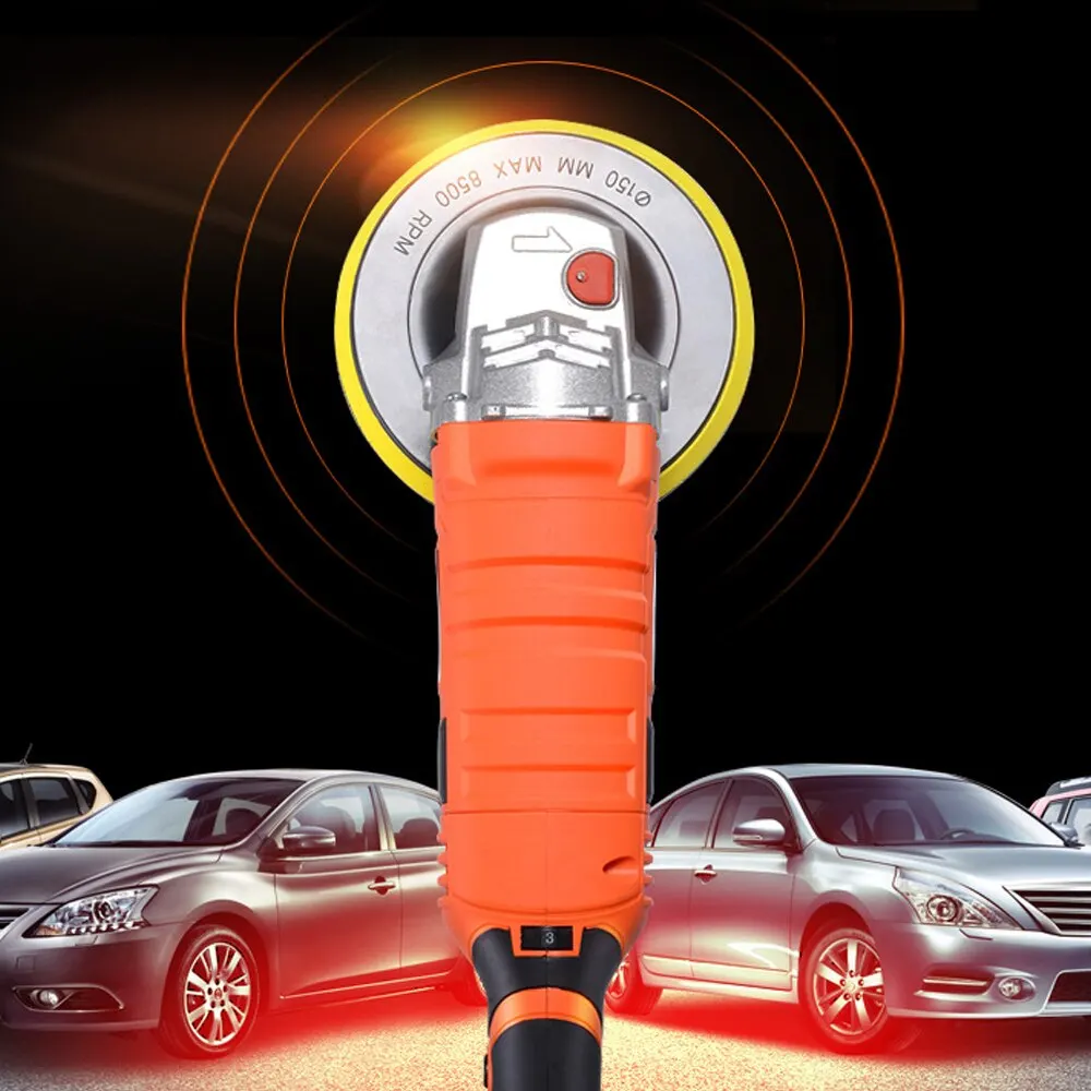 

Adjustable Speed Car Electric Polisher Waxing Machine Automobile Furniture Polishing Tool For Waxing Coating And Cleaning