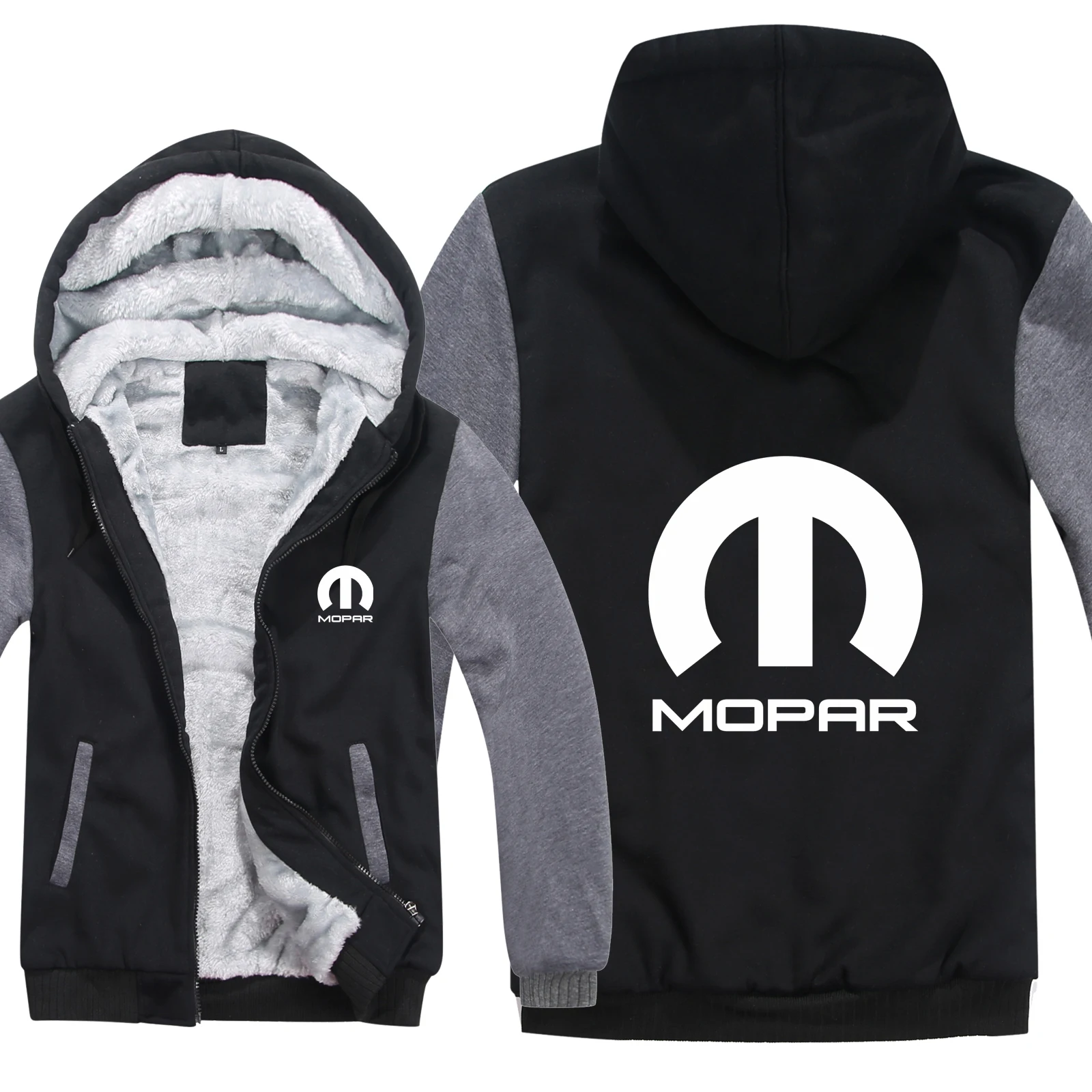 Зимние толстовки Mopar, мужское модное пальто, шерстяная куртка с подкладкой, толстовки Mopar, теплая толстовка, мужское пальто, HS-015