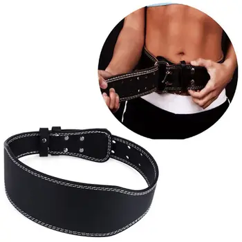 

Weight Exercise Belt For Fitness Powerlifting Body Building Equipment gym weight lifting belt for weightlifting PU Blet Equipme