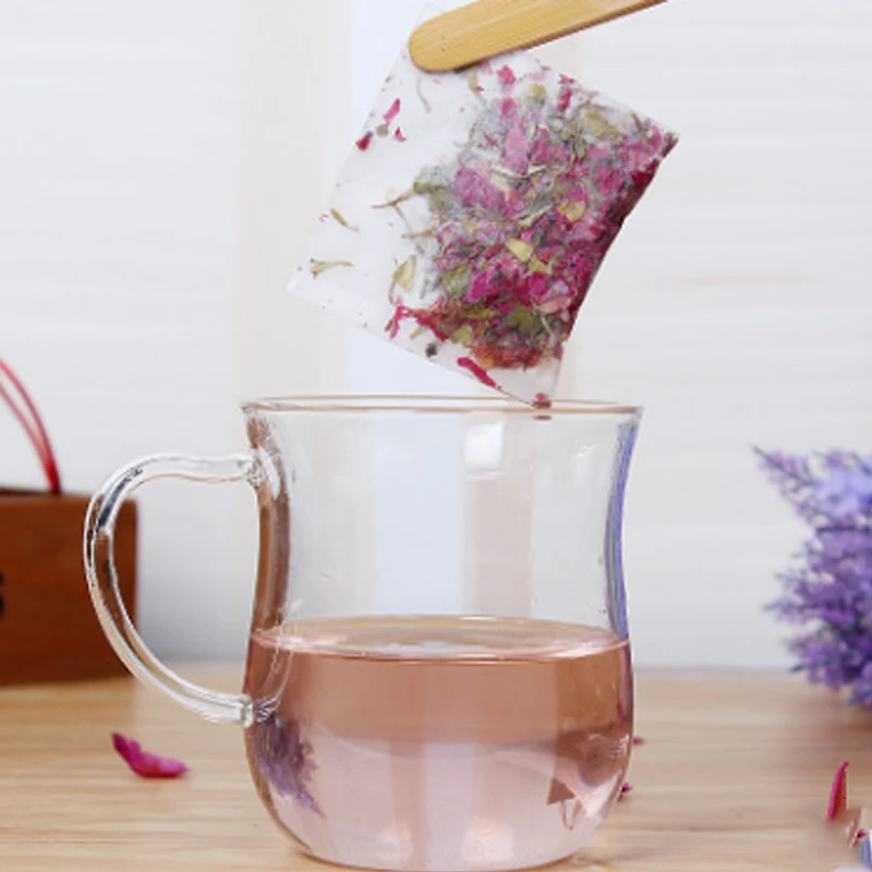 

100PCS/PLACE Disposable Tea Bag Multi-functional Environmental Seal Filter Herbal Loose Tea Soup Empty Sachet Household Items