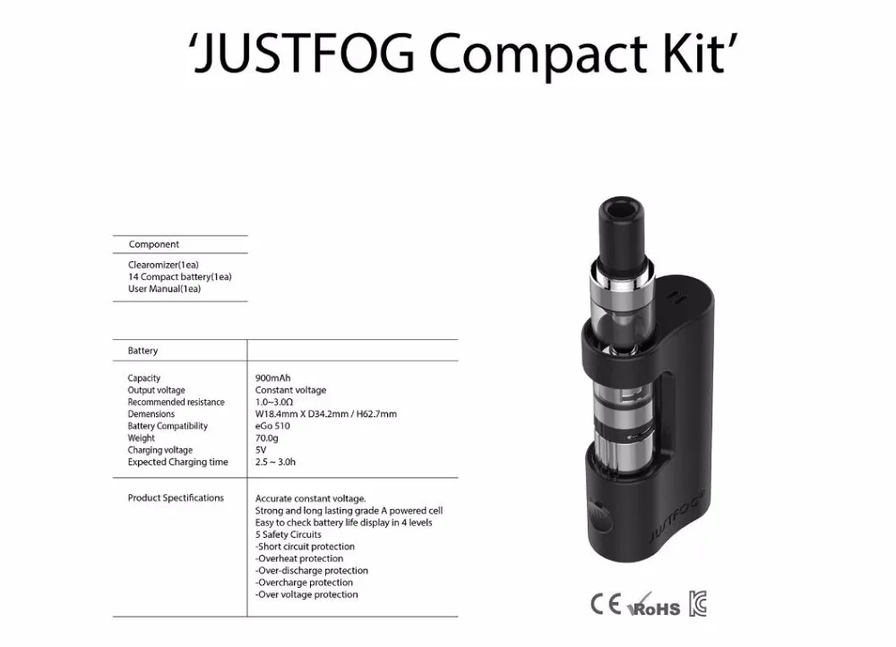 Justfog C14 Compact Kit-8