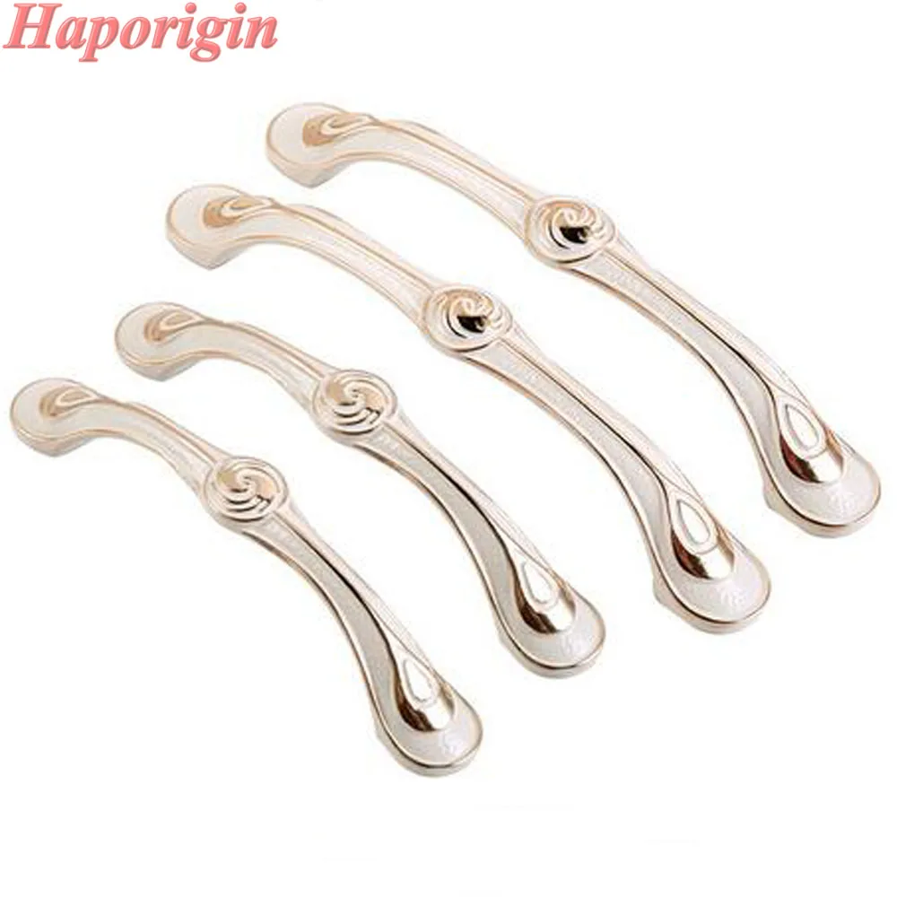 

2x Kitchen Cabinet Drawer Handles European Carved Cupboard Closet Drawers Pulls Vintage Wardrobe Dresser Handle Ivory