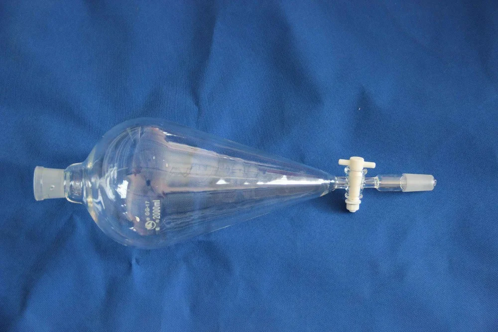2000mL Seperatory funnel, separating funnel ,Top 29/32 mouth joint
