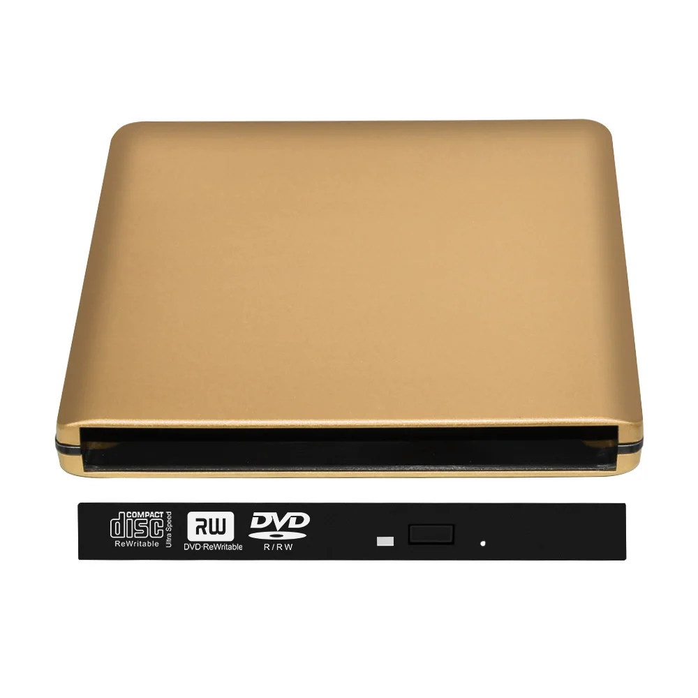 Deepfox alumínio 12.7mm usb 3.0 externo dvd