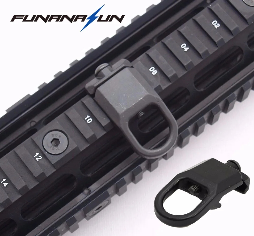 20mm Rail Mount Sling Adapter Clip Loop Rail Attachment Point Picatinny