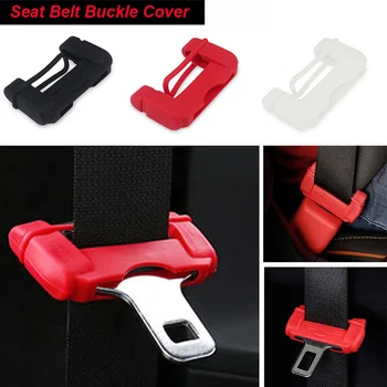 

2x Car Seat Safety Belt Buckle Silicon Protector Cover For Renault Koleos Megane Scenic Fluence Laguna Velsatis