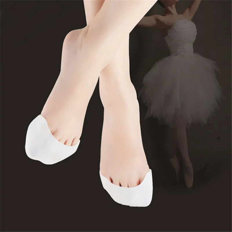1 Pair Gel Foot Toe Pads Silicone Foot Care Gel Pointe Toe ...