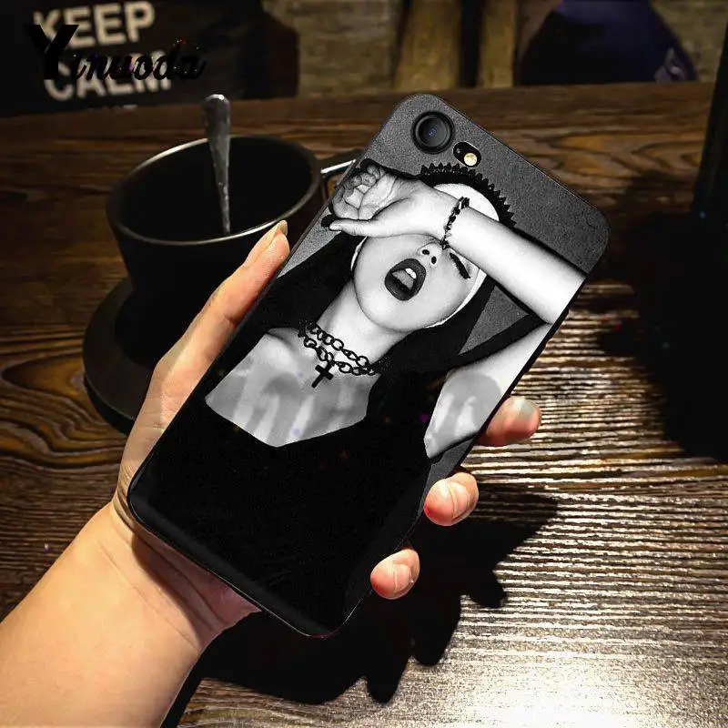 Yinuoda для iphone 7 6 X Чехол Sister Nun сексуальный высококлассный чехол телефона iPhone 8 6S Plus 5
