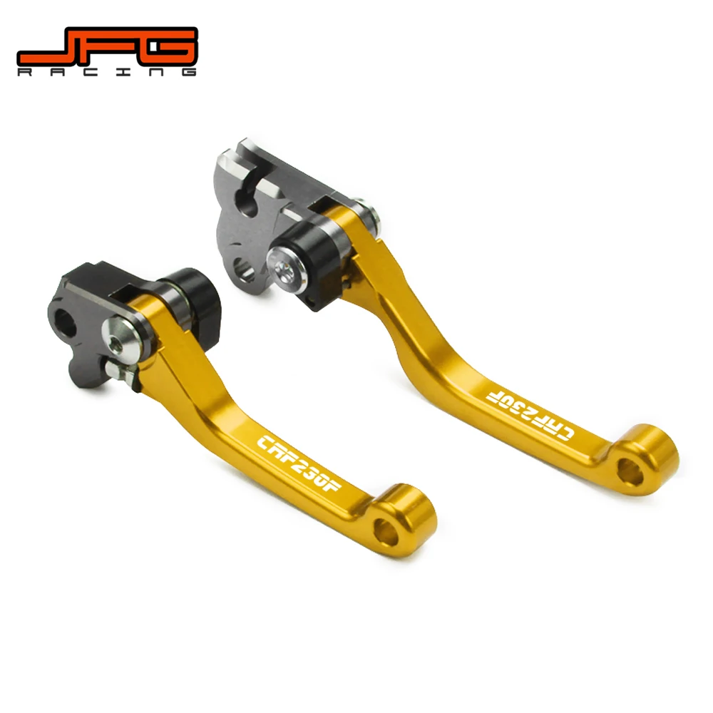 JMotorcycleCNC заготовки Pivot складные сцепные рычаги для Honda CRF 230F CRF230F 2003 2004 2005 2006 2007 2008 2009 - Цвет: gold