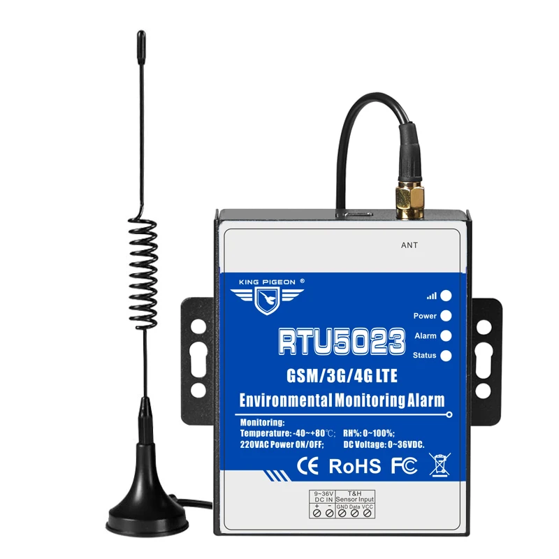 10PCS Wireless GSM 3G 4G LTE Modbus RTU Power Failure Alarm System for Farm Solar Power DC Power Voltage Monitoring 0-36V