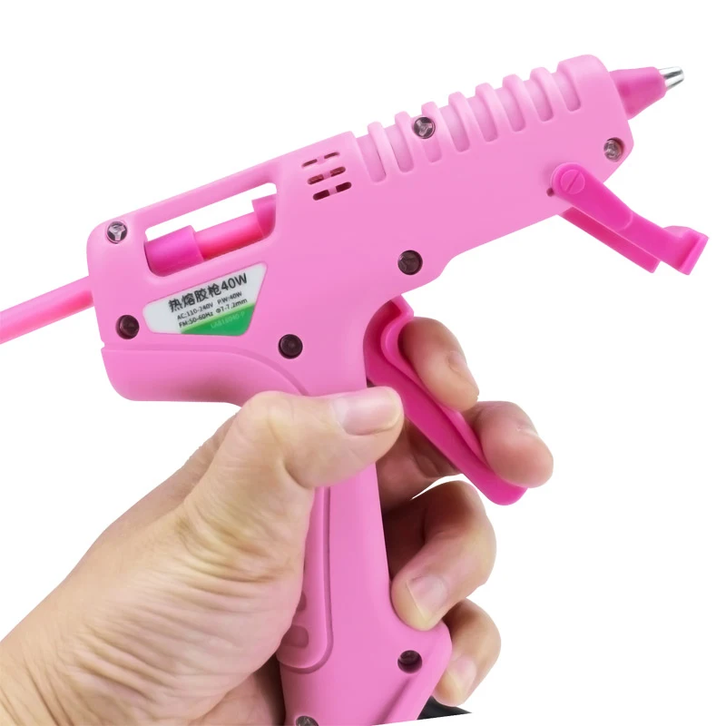 

LAOA Hot melt glue gun 30/40/60/80/100W hand-made household electric stick glue strip 7-11mm
