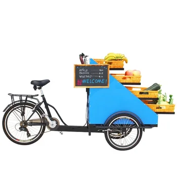 

Manufacture Mobile 3 Wheel Electric Retail Traders Bikes For Vegetables Fruits