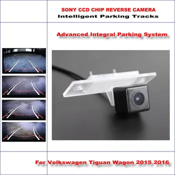 

860 * 576 Pixels Back Up Camera For Volkswagen Tiguan Wagon 2015 2016 Rearview Parking 580 TV Lines Dynamic Guidance Tragectory