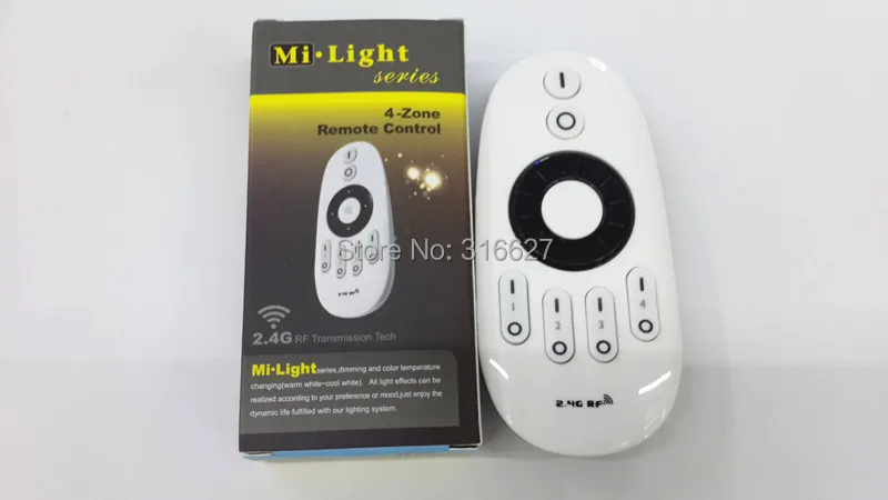 

Mi light 4-zone 2.4G LED Single color white /warm white remote control strip light /Bulb light controller