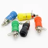 10 bloques de terminales de 4mm para amplificador, 10 unids/lote, Conector de Terminal de encuadernación, Conector de Banana, montura de clavija ► Foto 2/3