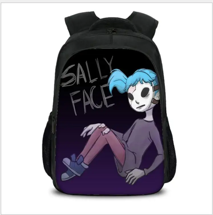 Sally Face аксессуары harajuku рюкзак веселый аниме Kpop Idol mochilas хип хоп Подростковая