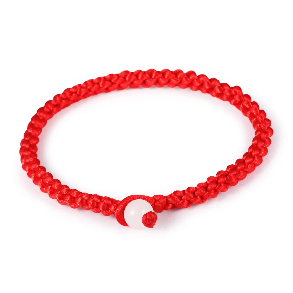 Simple Style Red String Charm Bracelets Classic Lucky Chinese Braided