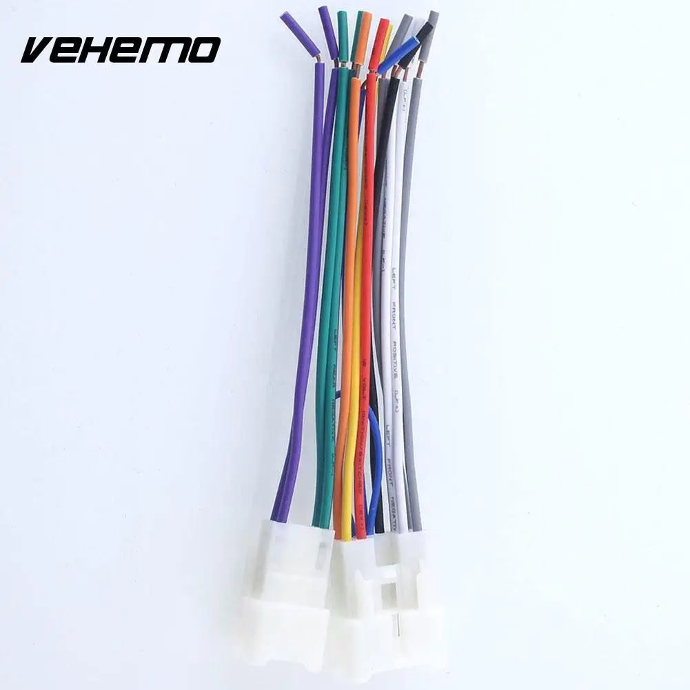 

Stereo CD Player Wiring Harness Wire Aftermarket Radio Install For TOYOTA