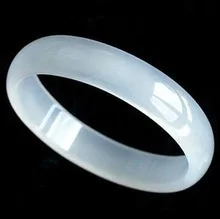 

Women Gift word Love shipping Fluorescent white Natural stone gem bangle bracelet 58-64mm wind Quartz stone Girl Woman MEN