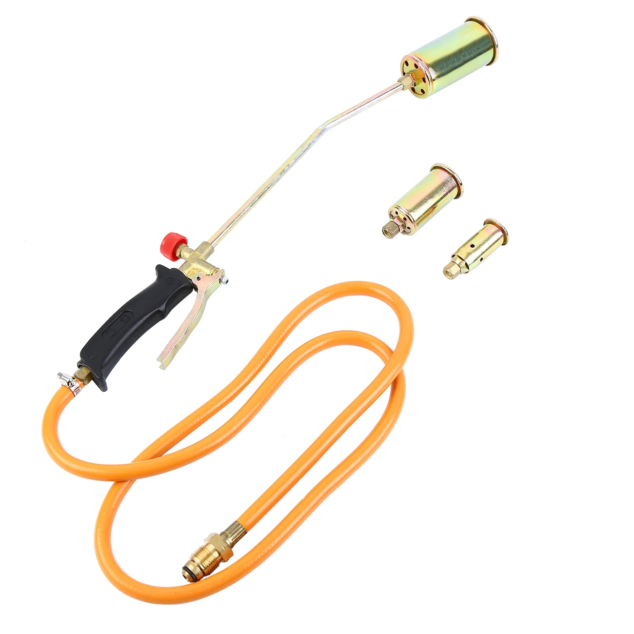 

(Ship from US ) Portable Propane Torch Lawn Landscape Weed Burner Ice Snow Melter w/ 3 Nozzles