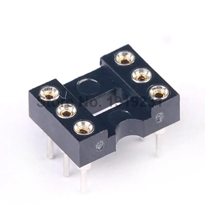 20PCS 6Pin DIP IC Sockets Adaptor Solder Type 6P Round Hole Socket DIP