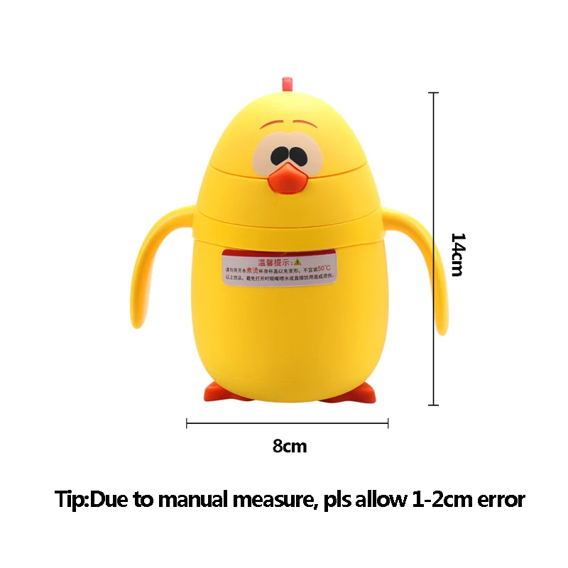 Baby Training Drinker Child BPA Free Double Handle Cups Kids Healthy Toddler Leak-Proof Bottles Infant Chicken Kettle MY0046 (3)