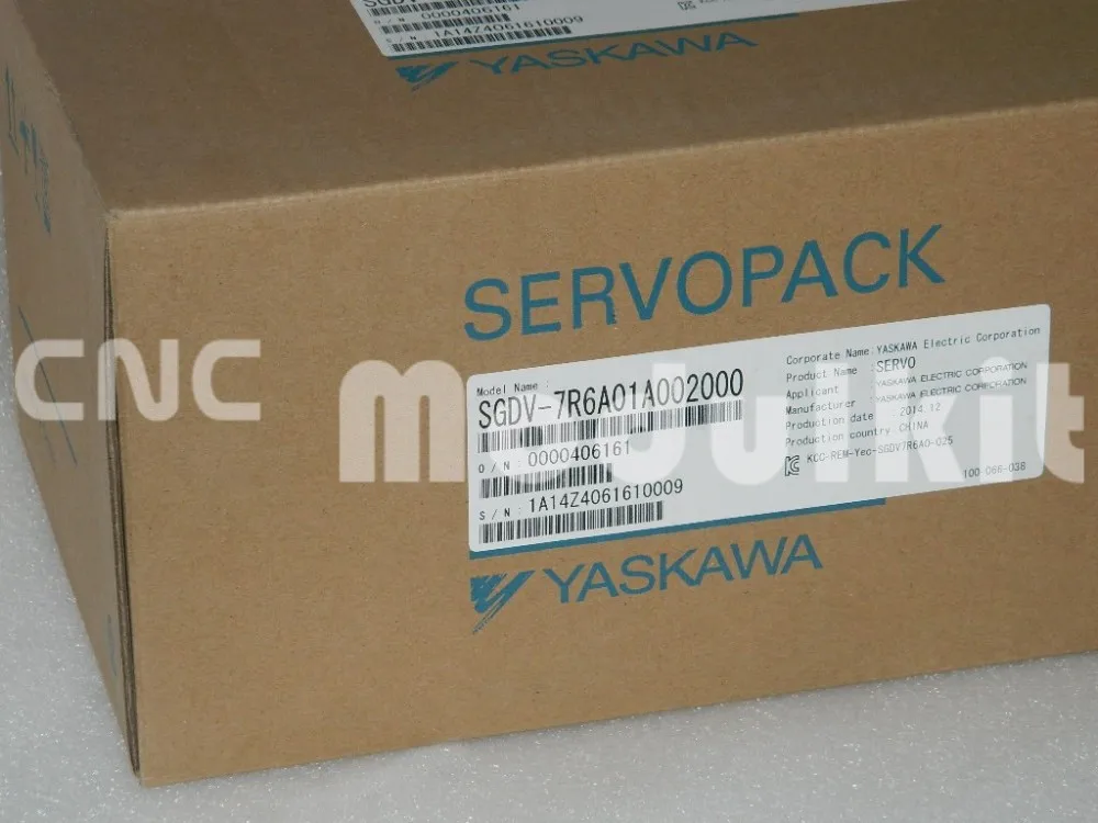 YASKAWA AC SERVO системы Управление комплект 850 Вт SGMGV09ADC6C двигатель с тормозом и 7R6A01A0 драйвер 5.39NM Модульный Набор cnc