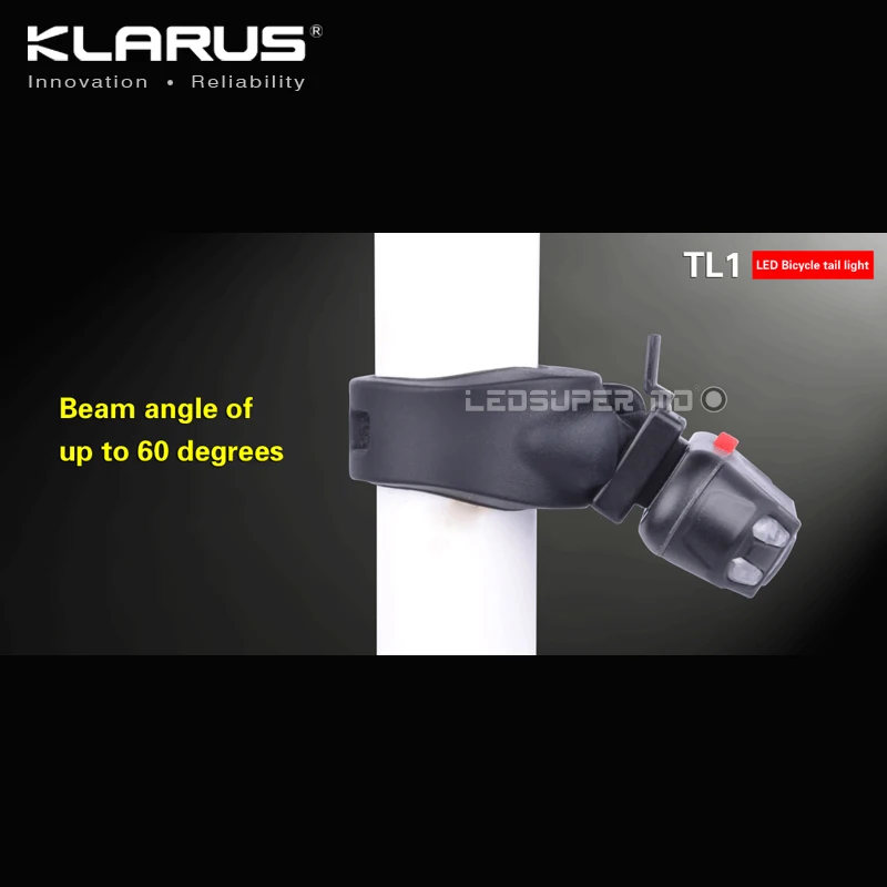 Бесплатная доставка Кларус TL1 USB Перезаряжаемые светодиодный задний фонарь для