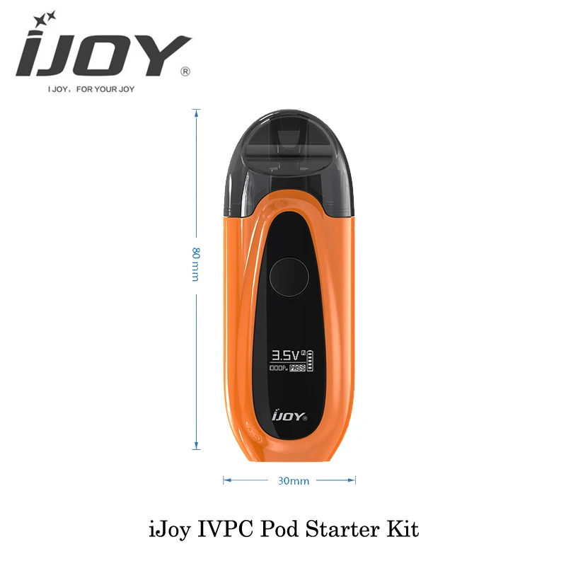 Электронная сигарета iJoy IVPC Pod стартовый комплект батарея 450 мАч OLED экран