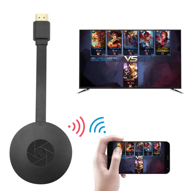 

2019 Mini pc Android TV Stick Mirascreen Anycast Miracast airplay dnla dongle VS netflix dvb-t2 hulu