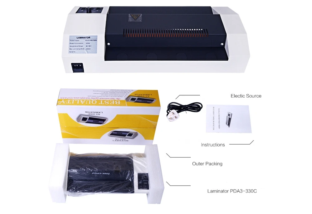 A3 Файл Фото склеивающая машина A4 ламинатор холодного ламинирования термопластичная формовочная машина 80-180 градусов Цельсия регулируемая температура