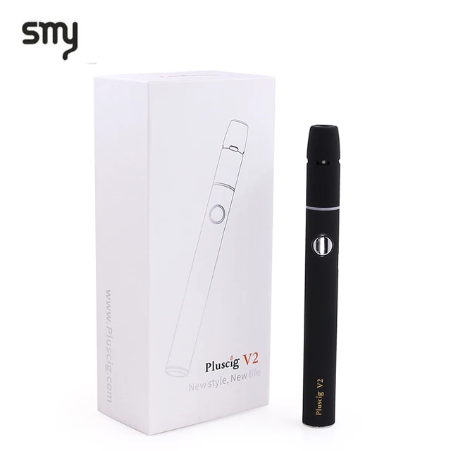 100% Оригинальные SMY Pluscig V2 электронная сигарета сухой травы испаритель cartridgekit 650 мАч/900 мАч Vape ручка устройство Дым травяной портативный комплект