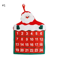 Лидер продаж новогодний Адвент календарь Адвента игрушка Рождественский календарь подарок теги номер дома вечерние рождественские